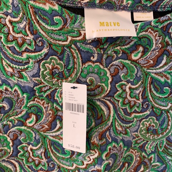 Anthropologie paisley set - Picture 5 of 7